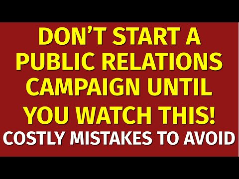 Improve Public Relations Skills | Public Relations 101 | Public Relations for Dummies [Video]