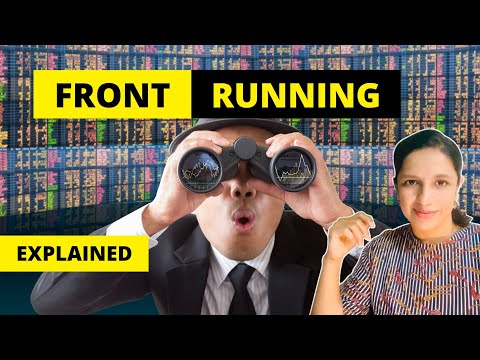 Front Running – Explained [Video]