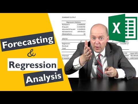 Forecasting and Regression Analysis in Excel [Video]