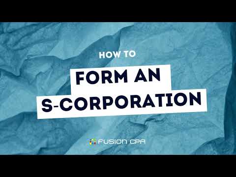 How to form an S-Corporation | Limitations & Tax Filing [Video]