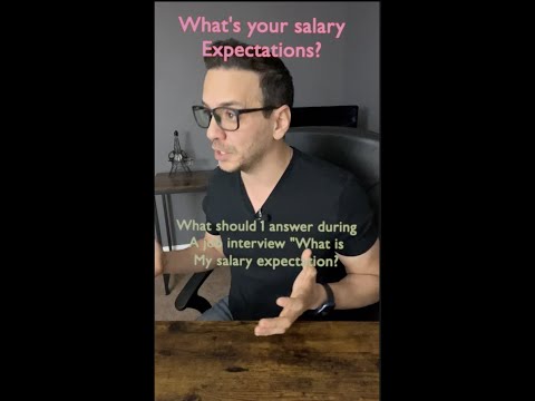 What’s your salary expectation? #shorts [Video]