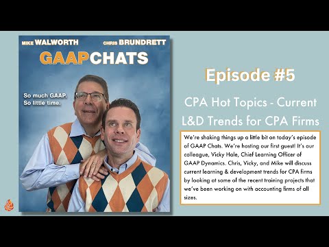 CPA Hot Topics – Current L&D Trends for CPA Firms [Video]