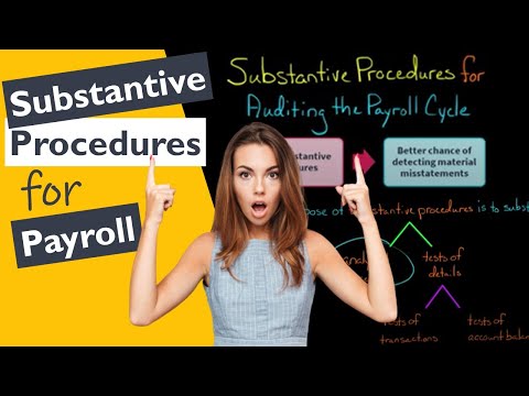 Substantive Procedures for Auditing Payroll Cycle [Video]