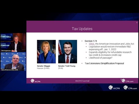 AICPA Town Hall – March 23 Edition [Video]