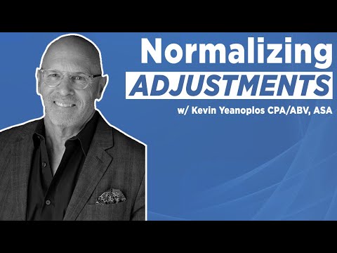 Normalizing Financial Statements: What Family Lawyers Need to Know [Video]