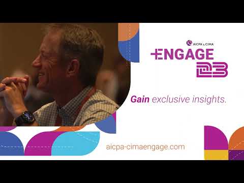 AICPA & CIMA ENGAGE 2023 | June 5-8 | Las Vegas and live online [Video]