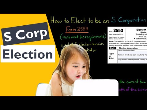 Making the Election to be an S Corporation [Video]