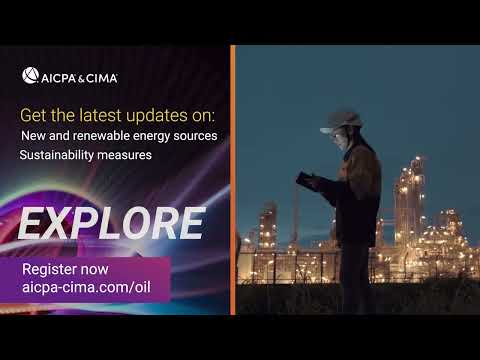 AICPA & CIMA Oil & Gas Conference | Nov 08 – Nov 10, 2023 | CPE Credits 9 – 16 [Video]