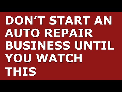 How to Start an Auto Repair Business | Free Auto Repair Business Plan Template Included [Video]