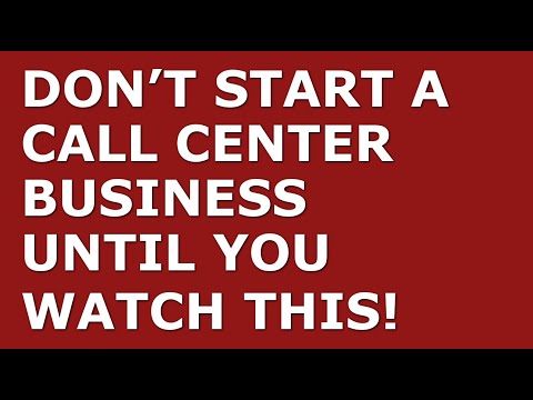 How to Start a Call Center Business | Free Call Center Business Plan Template Included [Video]