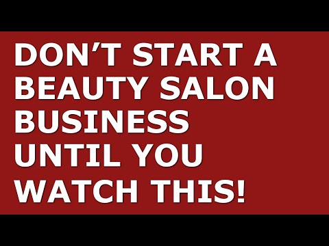 How to Start a Beauty Salon Business | Free Beauty Salon Business Plan Template Included [Video]