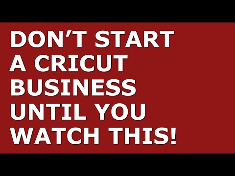 How to Start a Cricut Business | Free Cricut Business Plan Template Included [Video]