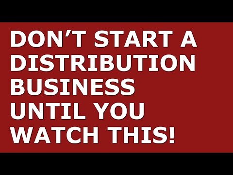 How to Start a Distribution Business | Free Distribution Business Plan Template Included [Video]