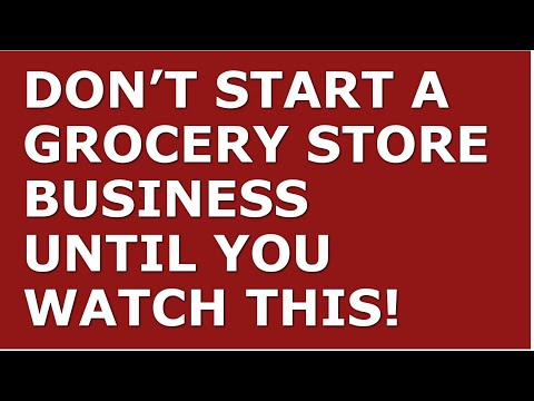 How to Start a Grocery Store Business | Free Grocery Store Business Plan Template Included [Video]