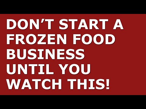 How to Start a Frozen Food Business | Free Frozen Food Business Plan Template Included [Video]