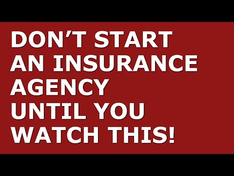 How to Start a Insurance Agency Business | Free Insurance Agency Business Plan Template Included [Video]