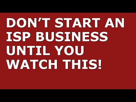 How to Start a ISP Business | Free ISP Business Plan Template Included [Video]