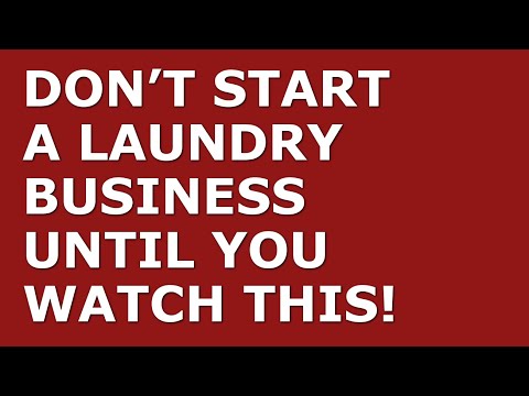 How to Start a Laundry Business | Free Laundry Business Plan Template Included [Video]