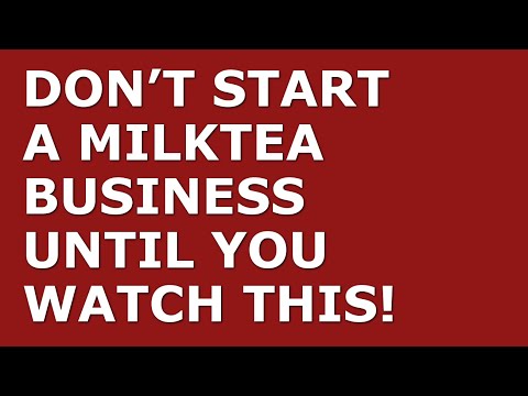 How to Start a Milktea Business | Free Milktea Business Plan Template Included [Video]