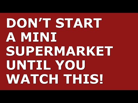 How to Start a Mini Supermarket Business | Free Mini Supermarket Business Plan Template Included [Video]