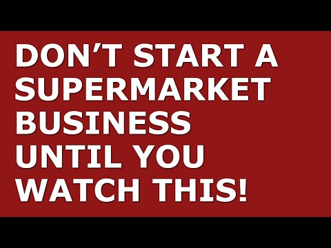 How to Start a Supermarket Business | Free Supermarket Business Plan Template Included [Video]