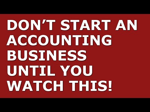 How to Start an Accounting Business | Free Accounting Business Plan Template Included [Video]