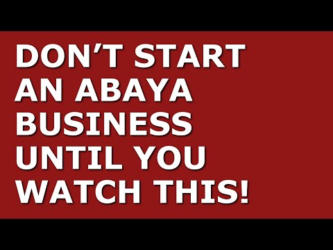 How to Start an Abaya Business | Free Abaya Business Plan Template Included [Video]