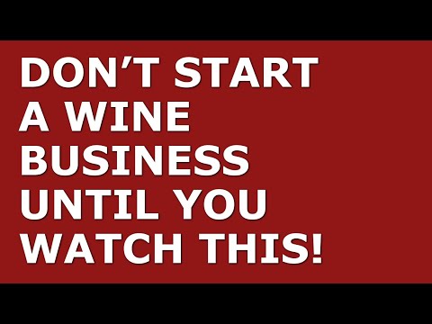 How to Start a Wine Business | Free Wine Business Plan Template Included [Video]