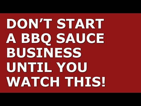 How to Start a BBQ Sauce Business | Free BBQ Sauce Business Plan Template Included [Video]