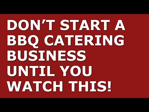 How to Start a BBQ Catering Business | Free BBQ Catering Business Plan Template Included [Video]