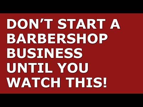 How to Start a Barbershop Business | Free Barbershop Business Plan Template Included [Video]