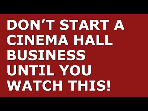 How to Start a Cinema Hall Business | Free Cinema Hall Business Plan Template Included [Video]