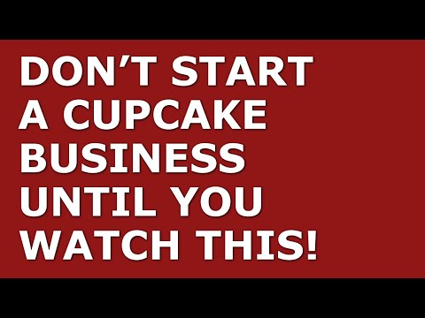 How to Start a Cupcake Business | Free Cupcake Business Plan Template Included [Video]