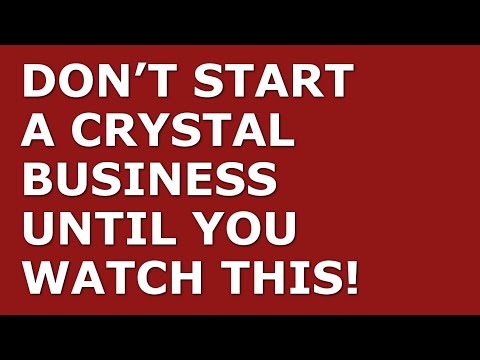 How to Start a Crystal Business | Free Crystal Business Plan Template Included [Video]