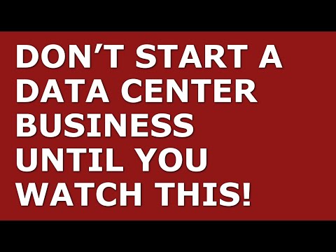 How to Start a Data Center Business | Free Data Center Business Plan Template Included [Video]