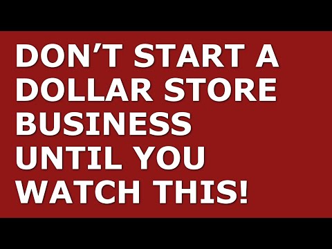 How to Start a Dollar Store Business | Free Dollar Store Business Plan Template Included [Video]