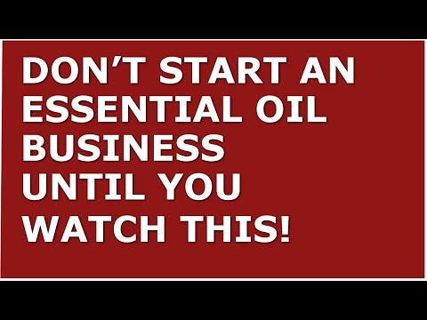 How to Start a Essential Oil Business | Free Essential Oil Business Plan Template Included [Video]