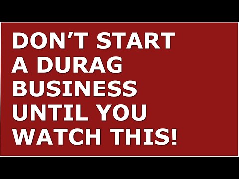 How to Start a Durag Business | Free Durag Business Plan Template Included [Video]