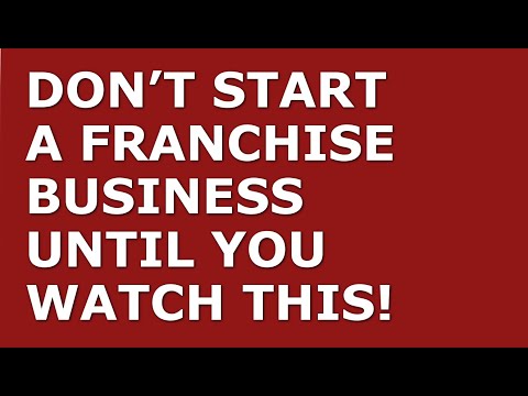 How to Start a Franchise Business | Free Franchise Business Plan Template Included [Video]