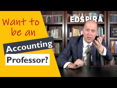 How to Become an Accounting Professor in the US [Video]