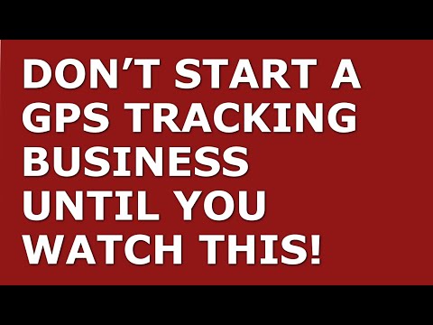 How to Start a GPS Tracking Business | Free GPS Tracking Business Plan Template Included [Video]