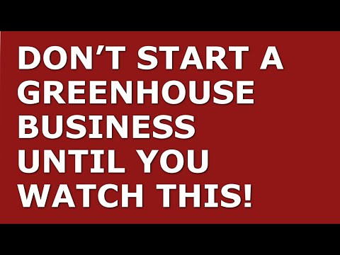 How to Start a Greenhouse Business | Free Greenhouse Business Plan Template Included [Video]