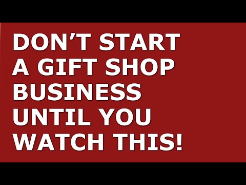 How to Start a Gift Shop Business | Free Gift Shop Business Plan Template Included [Video]