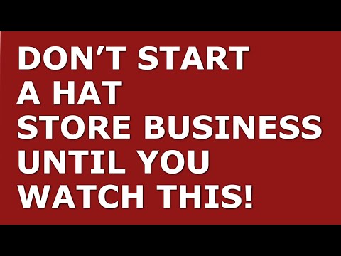 How to Start a Hat Business | Free Hat Business Plan Template Included [Video]