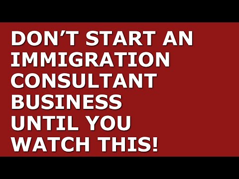 How to Start a Immigration Consultant Business | Free Immigration Consultant Business Plan Template [Video]