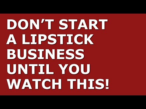 How to Start a Lipstick Business | Free Lipstick Business Plan Template Included [Video]