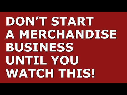 How to Start a Merchandise Business | Free Merchandise Business Plan Template Included [Video]