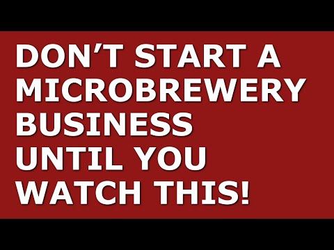 How to Start a Microbrewery Business | Free Microbrewery Business Plan Template Included [Video]