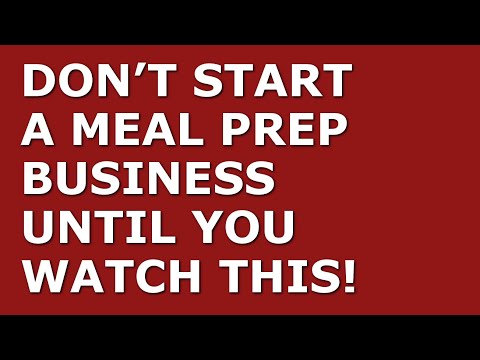 How to Start a Meal Prep Business | Free Meal Prep Business Plan Template Included [Video]