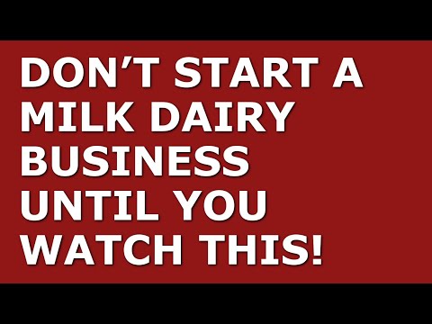 How to Start a Milk Dairy Business [Video]